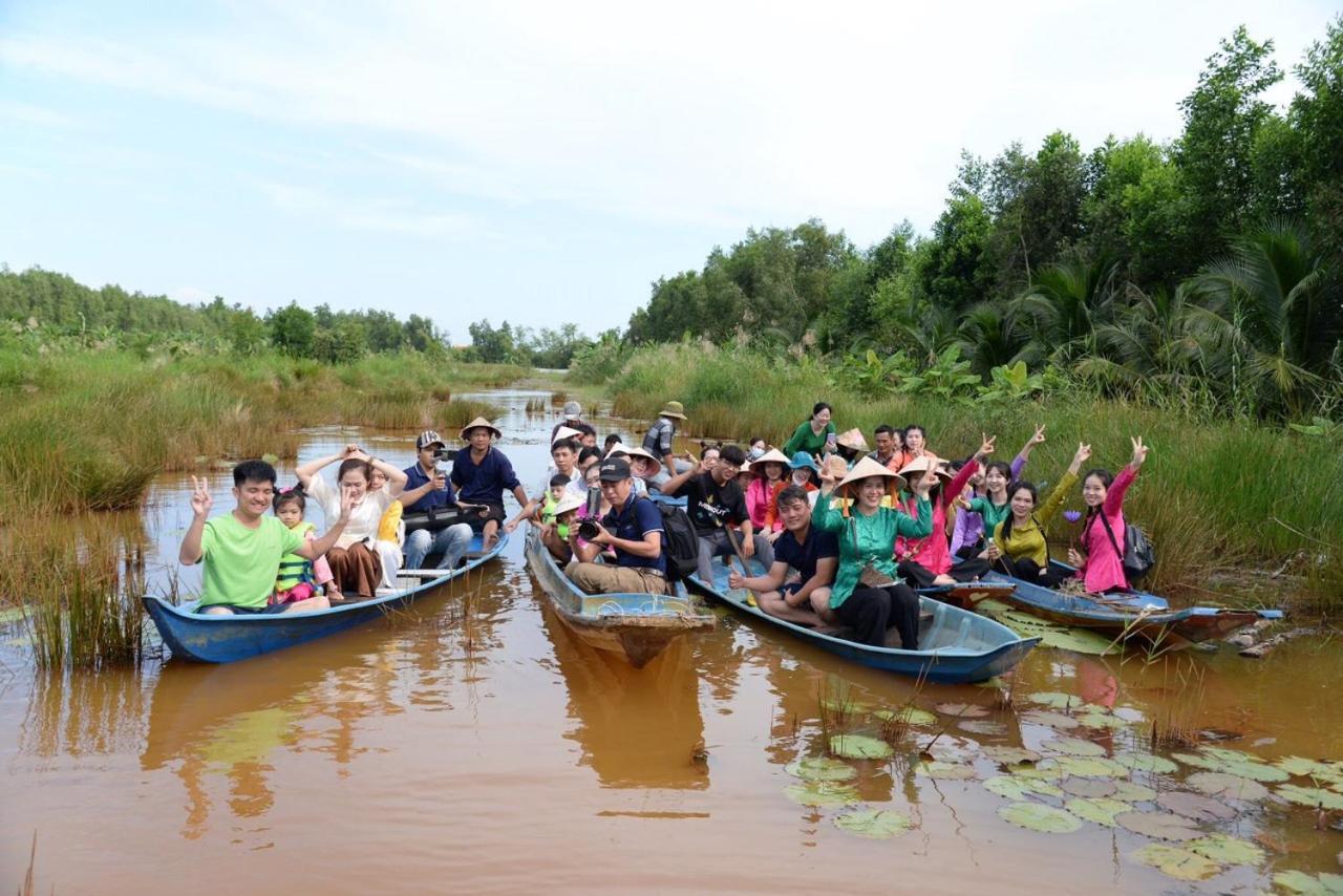 Bungalow - Farmstay Hoa Rung U Minh Cà Mau Buitenkant foto