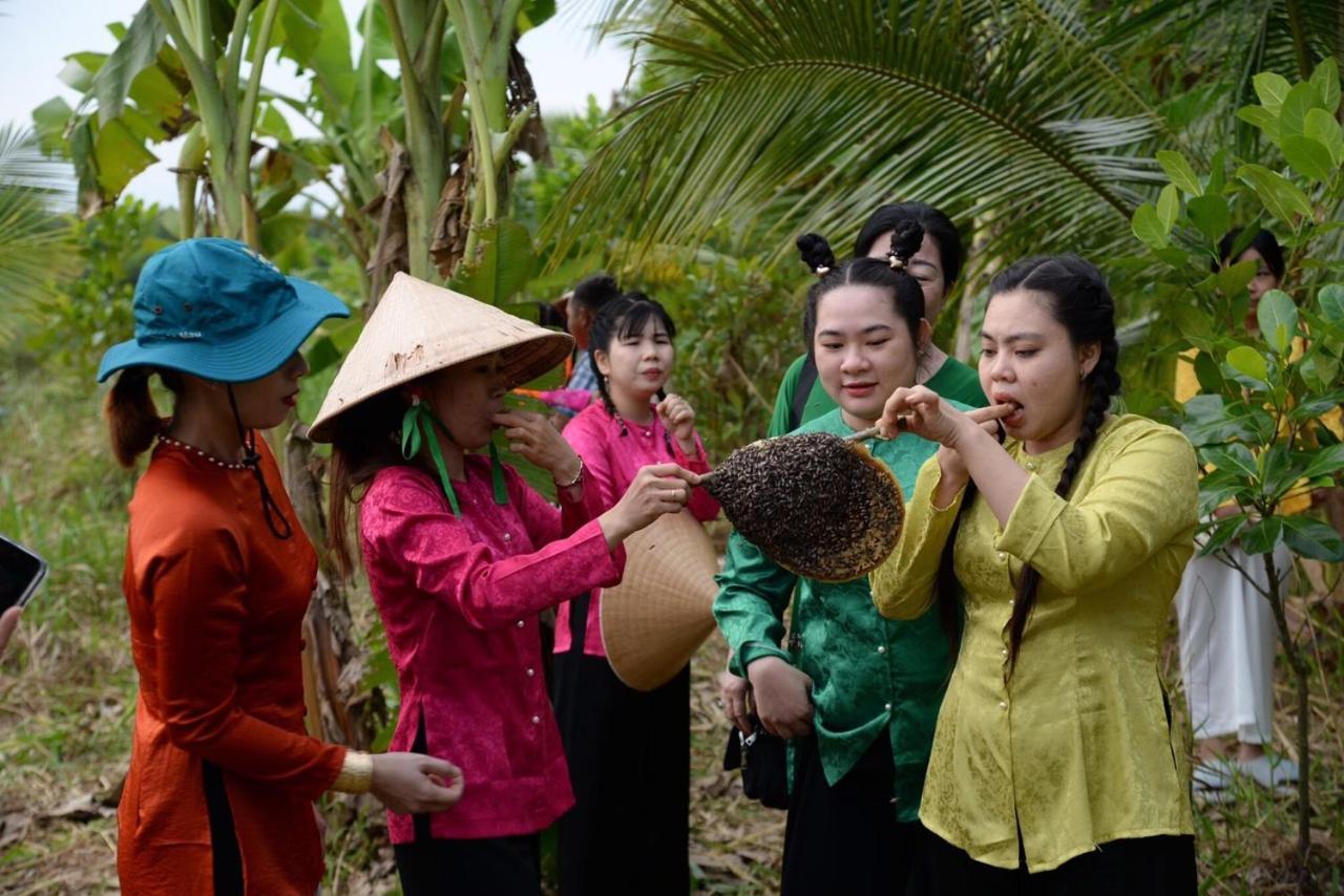 Bungalow - Farmstay Hoa Rung U Minh Cà Mau Buitenkant foto