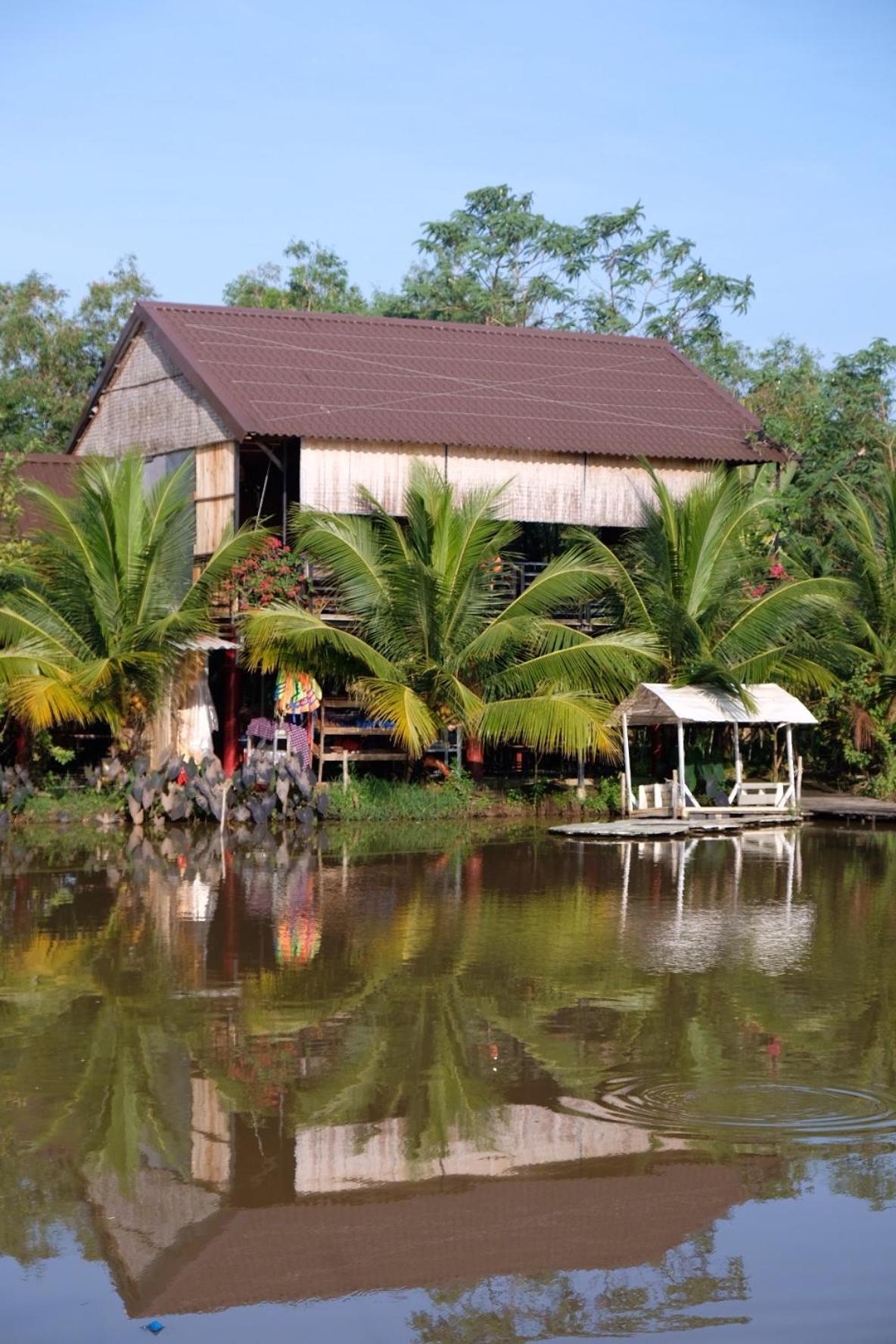 Bungalow - Farmstay Hoa Rung U Minh Cà Mau Buitenkant foto