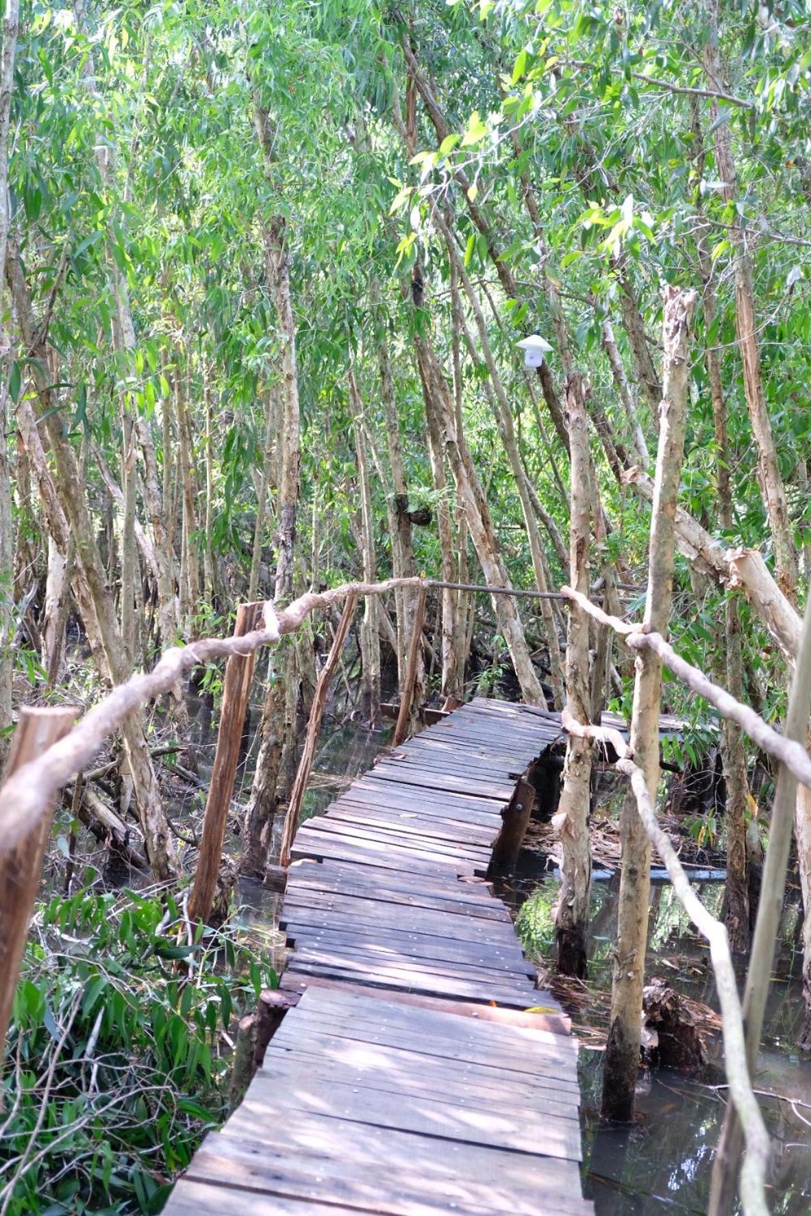 Bungalow - Farmstay Hoa Rung U Minh Cà Mau Buitenkant foto